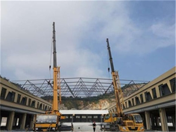 海林仓储物流网架生产厂家案例