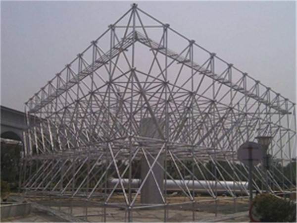 海林仓储物流网架加工厂家案例